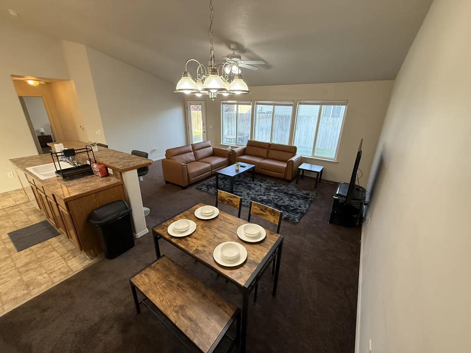 Dining space at Beta Street Stay