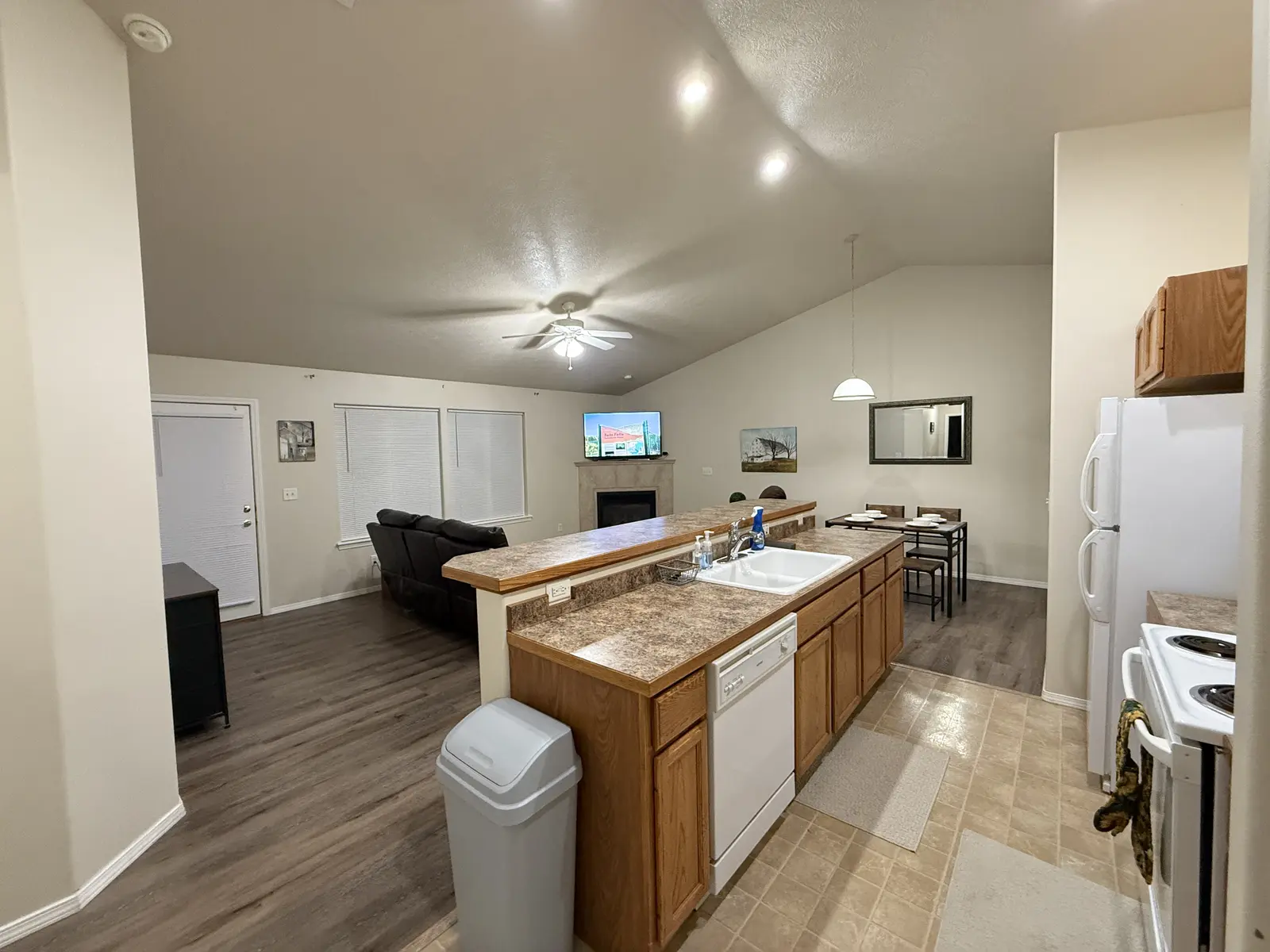 Kitchen at Dora Drive Cozy Stay